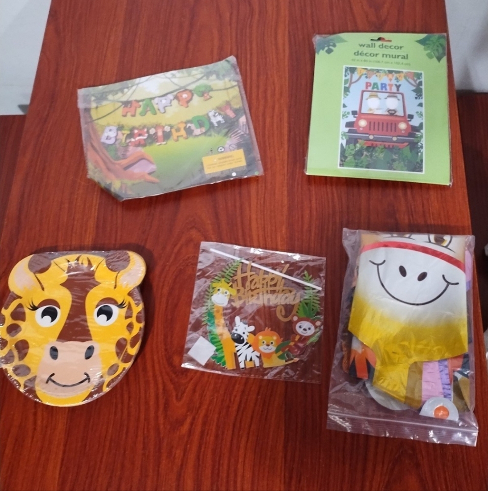 Safari party supplies